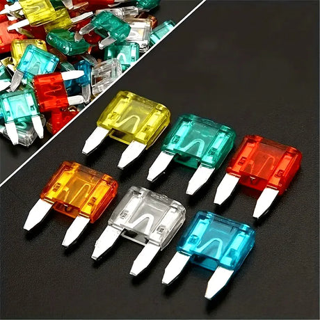 60pcs Bagged  Fuse Assortment: 5A/10A/15A/20A/25A/30A  Sparepart.pk